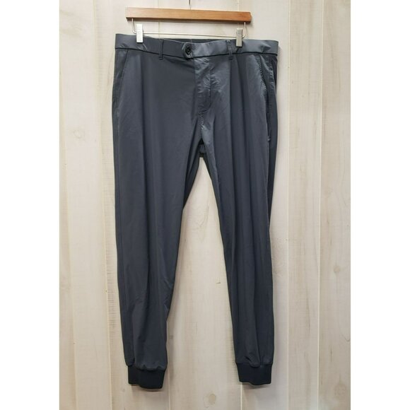 Greyson Golf Grey Montauk Jogger Pants Sz 36 Polyamide & Elastane Performance